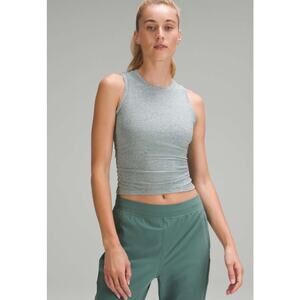 lululemon License to Train Tight-Fit Tank Top  Size 8 medium forest